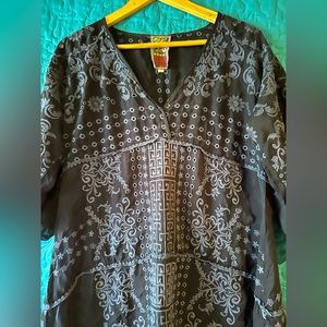 Johnny Was Tunic Lace Blouse